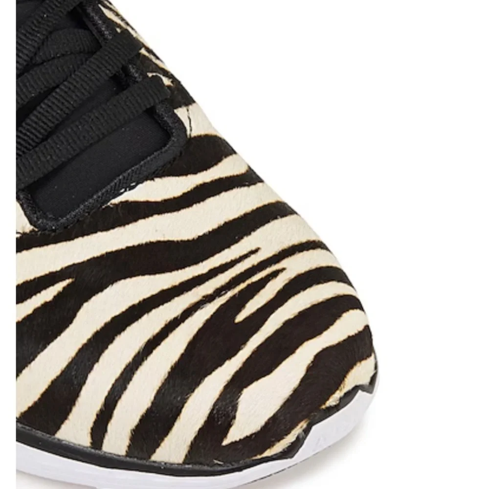 APL Athletic Propulstion Labs Women's Phantom Zebra Calf Hair Sneakers Size 7